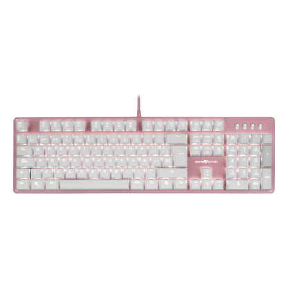 Teclado mecánico GAME FACTOR KBG400-PK-BL