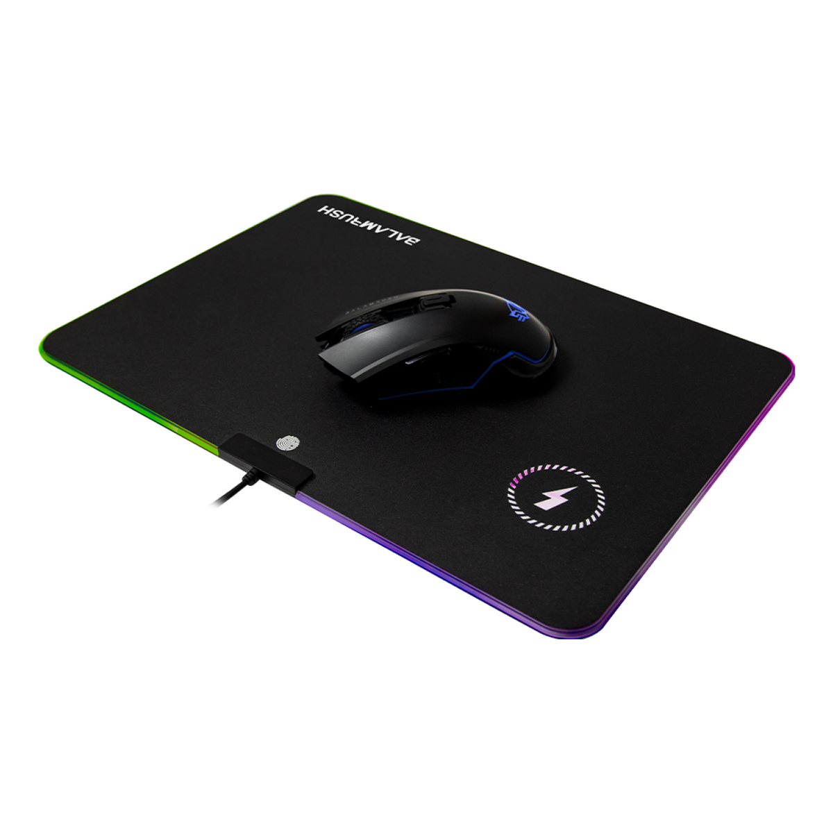 Mouse Pad Gaming Balam Rush Gamer SPECTRUM HEIMDALL Carga Inalámbrica RGB (BR-922999)