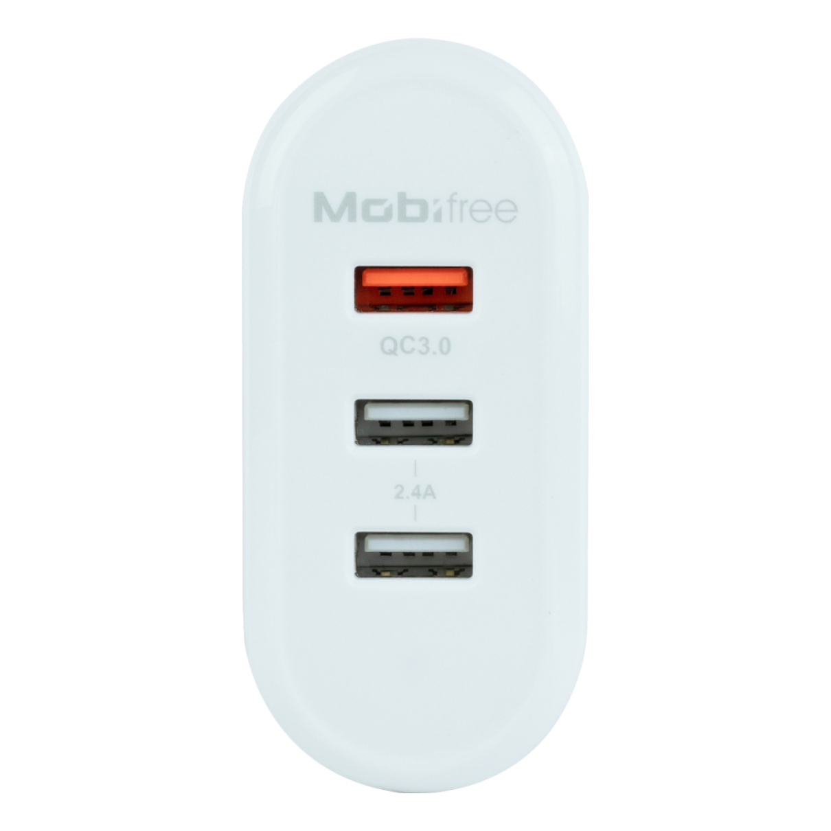 Cargador  Mobifree Cargador de pared 3 puertos USB
