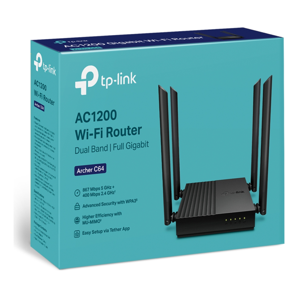 Router Inalámbrico TP-LINK AC1200