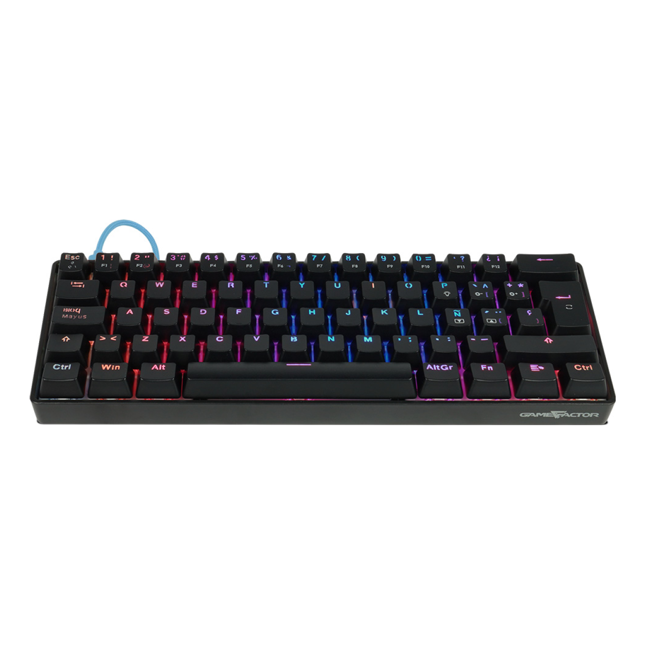 Teclado Mecánico  GAME FACTOR KBG560-BL