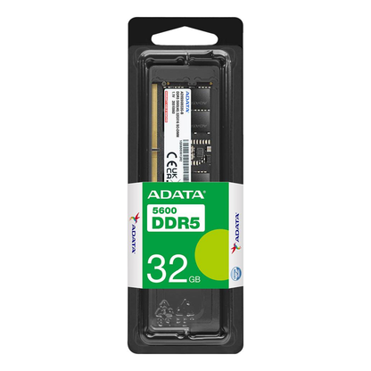 Memoria RAM para Laptop ADATA 32 GB DDR5 5600 MHz SO-DIMM (AD5S560032G-S)