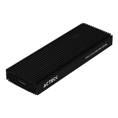 Gabinete para SSD M.2 NVMe ACTECK Armor Pro HC660 formatos 2230/2242/2260/2280 PCIe a USB-C 10 Gb/s aluminio (AC-936453)
