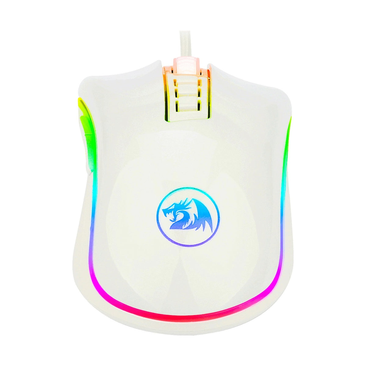 Mouse Gaming Redragon Cobra White Chroma Blanco (M711W)