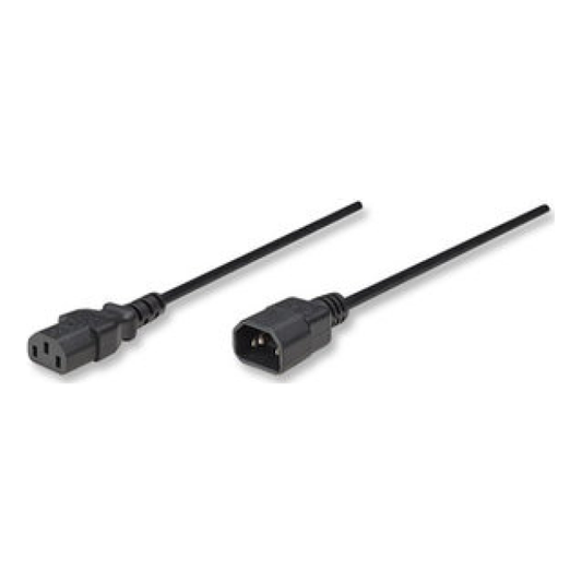 Cable de Alimentación MANHATTAN para Monitor a CPU de 1.8 m (301152)