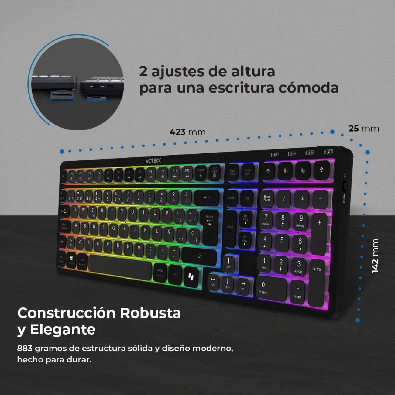 Teclados ACTECK TI790
