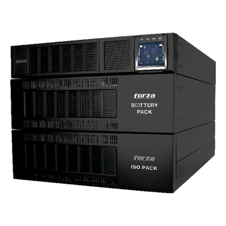 UPS FORZA FDC-110KMR-ISO 10000 VA 3000 W Online de Doble Conversión