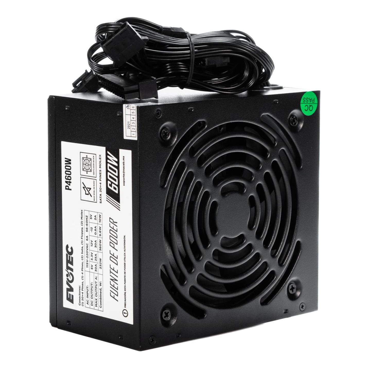Fuente de Poder EVOTEC P4600W
