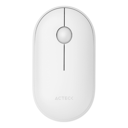 Mouse ACTECK EDGE MI460 inalámbrico 2.4 GHz óptico 1500 DPI 2 botones silencioso Blanco (AC-934114)
