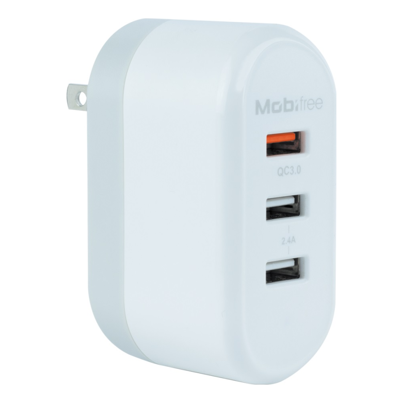 Cargador  Mobifree Cargador de pared 3 puertos USB