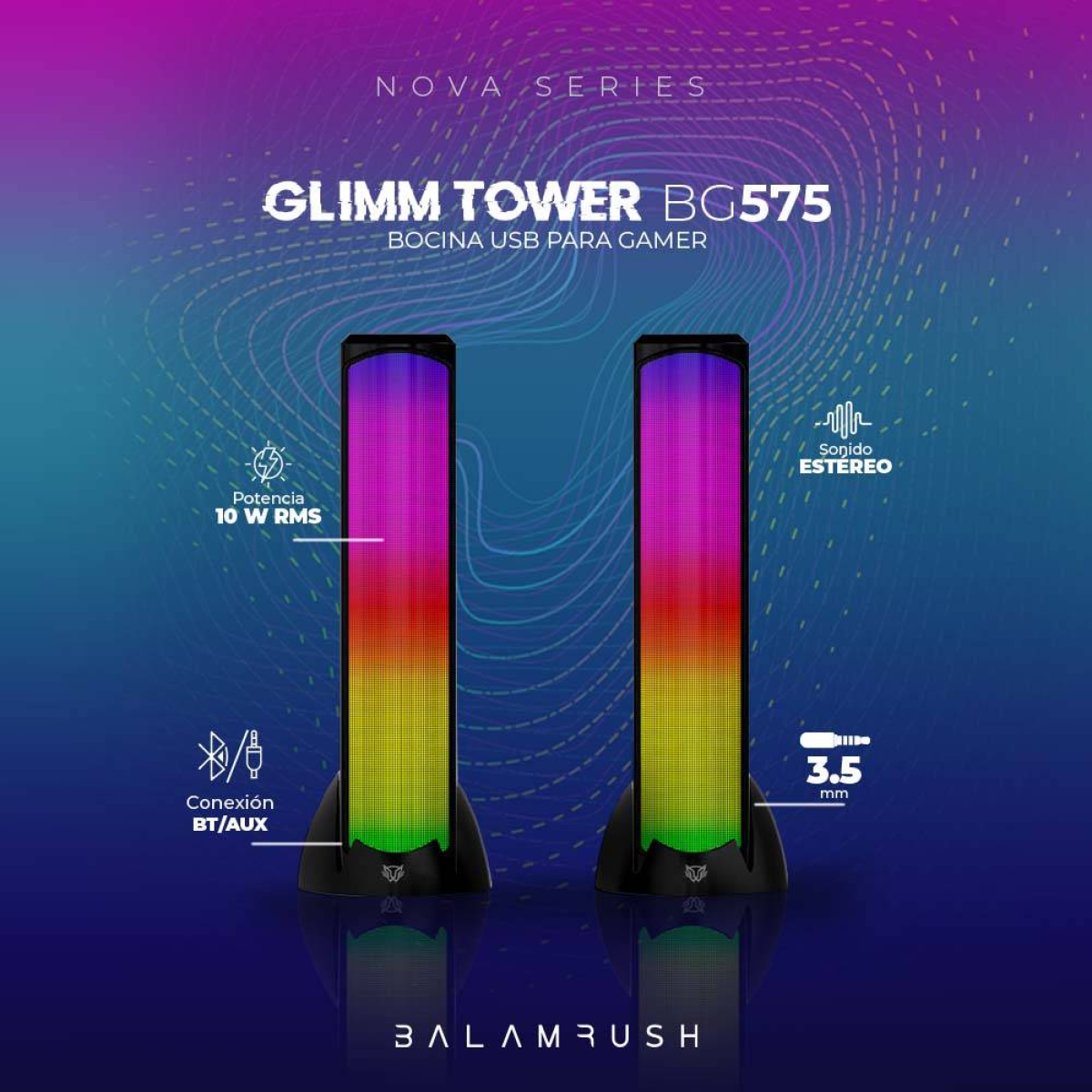 Bocinas Balam Rush BG575
