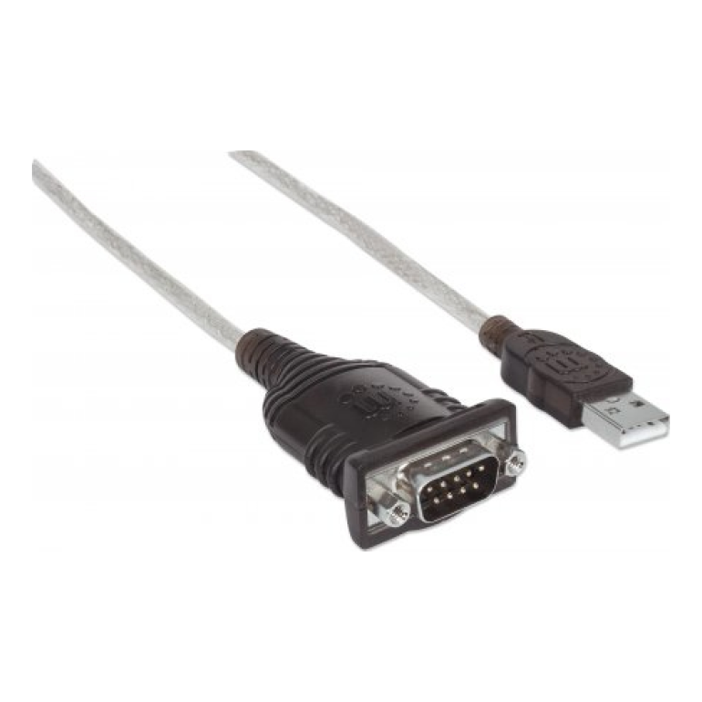 Convertidor USB a Serial MANHATTAN 151856