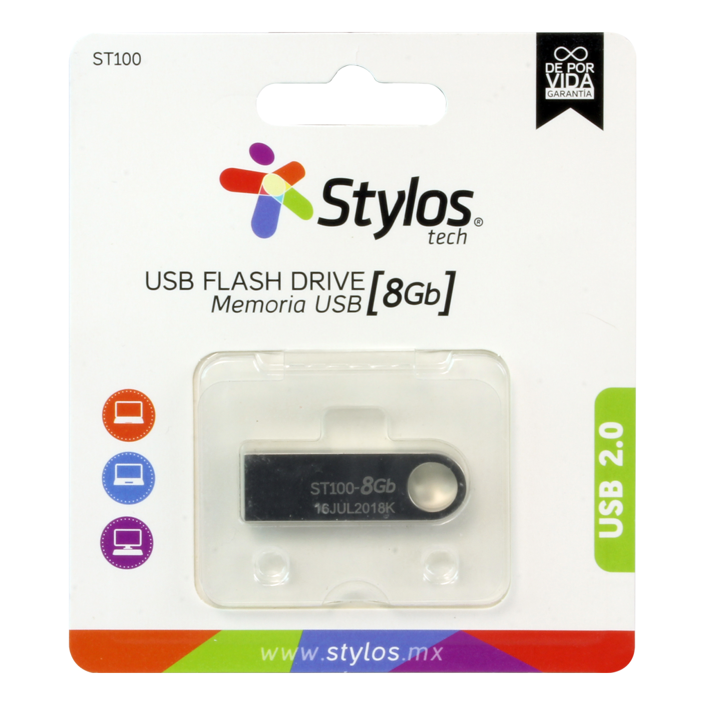 Memoria USB Stylos STMUSB1B