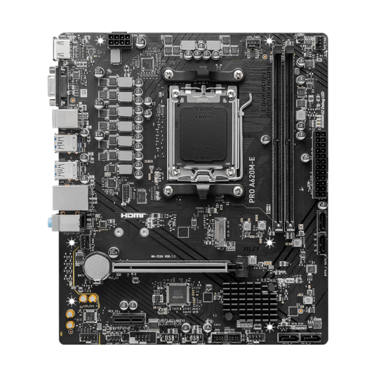 Motherboard MSI PRO A620M-E Socket AM5 Micro-ATX DDR5