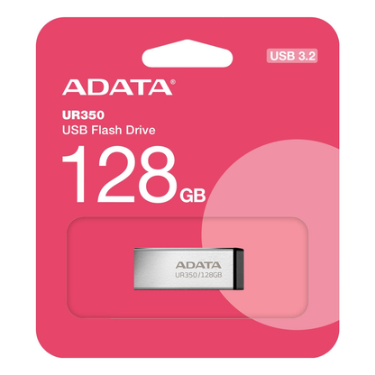 Memoria USB ADATA UR350 128 GB USB 3.2 Gen 1 (UR350-128G-RSR/BK)