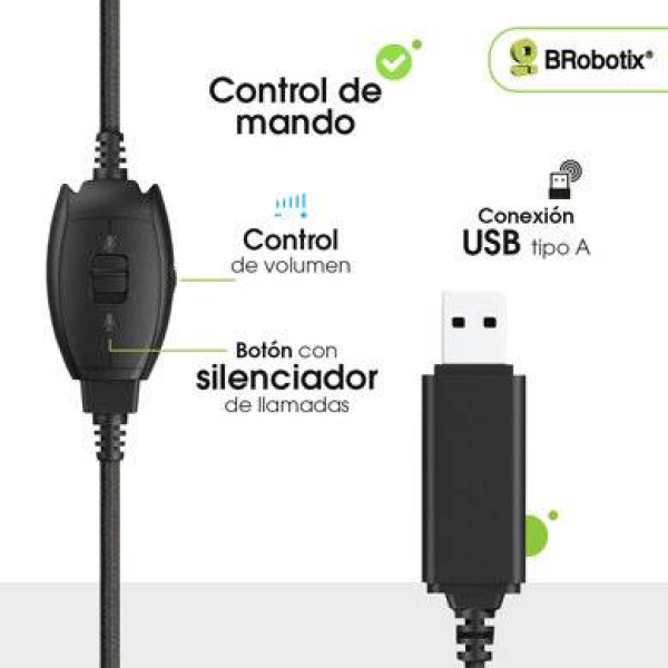 Auriculares BROBOTIX 406054