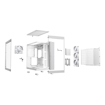 Gabinetes Gaming Be Quiet LIGHT BASE 600 LX WHITE