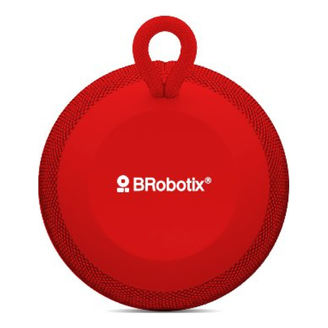 Bocina Bluetooth FM Redonda R BROBOTIX 263816