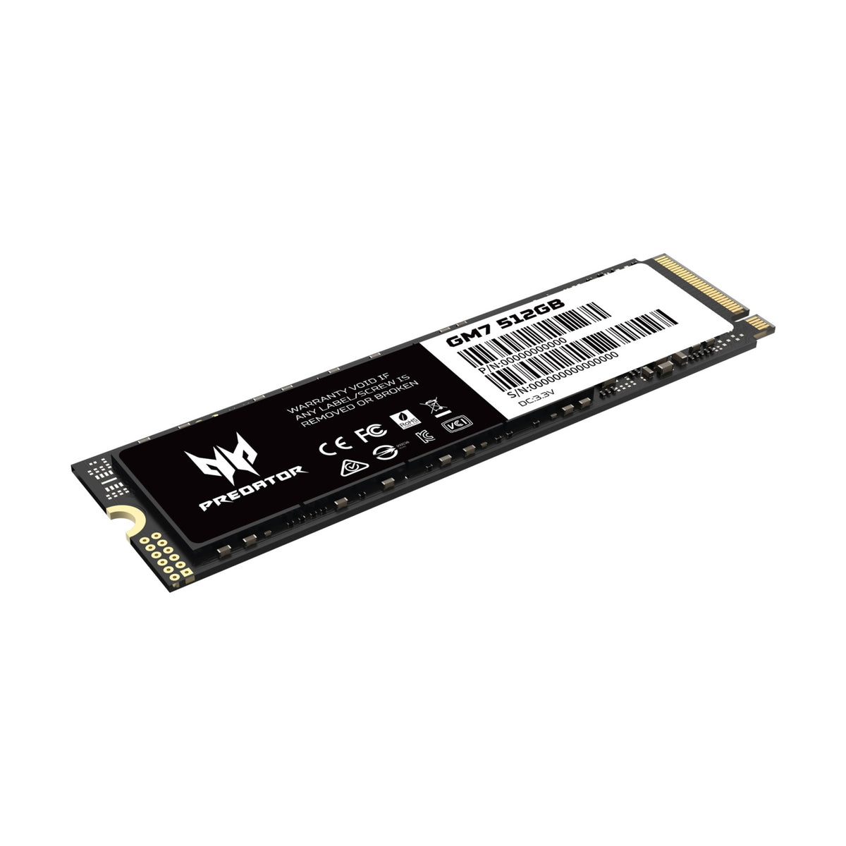 SSD NVMe Acer GM7 512 GB (BL.9BWWR.117)