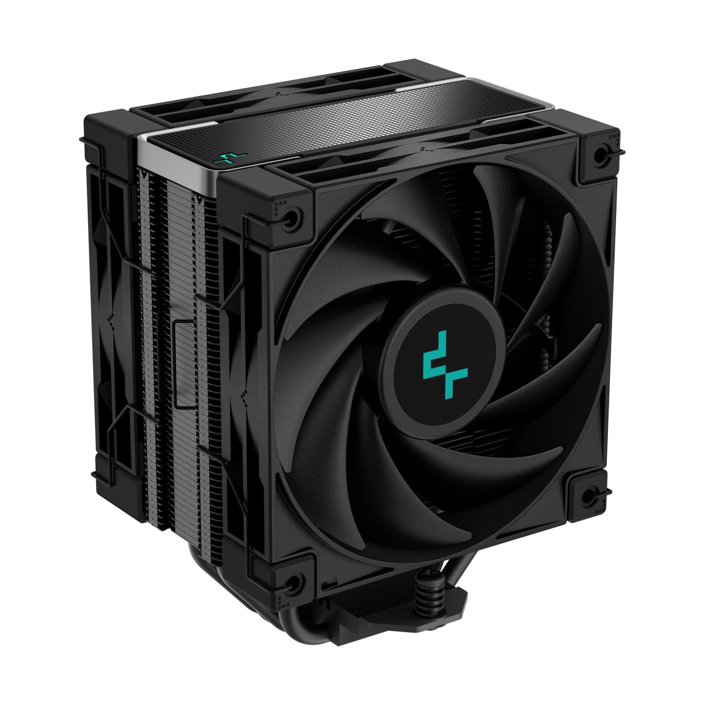 Disipador DeepCool AK400 Zero Dark Plus (R-AK400-BKNNMD-G-1)