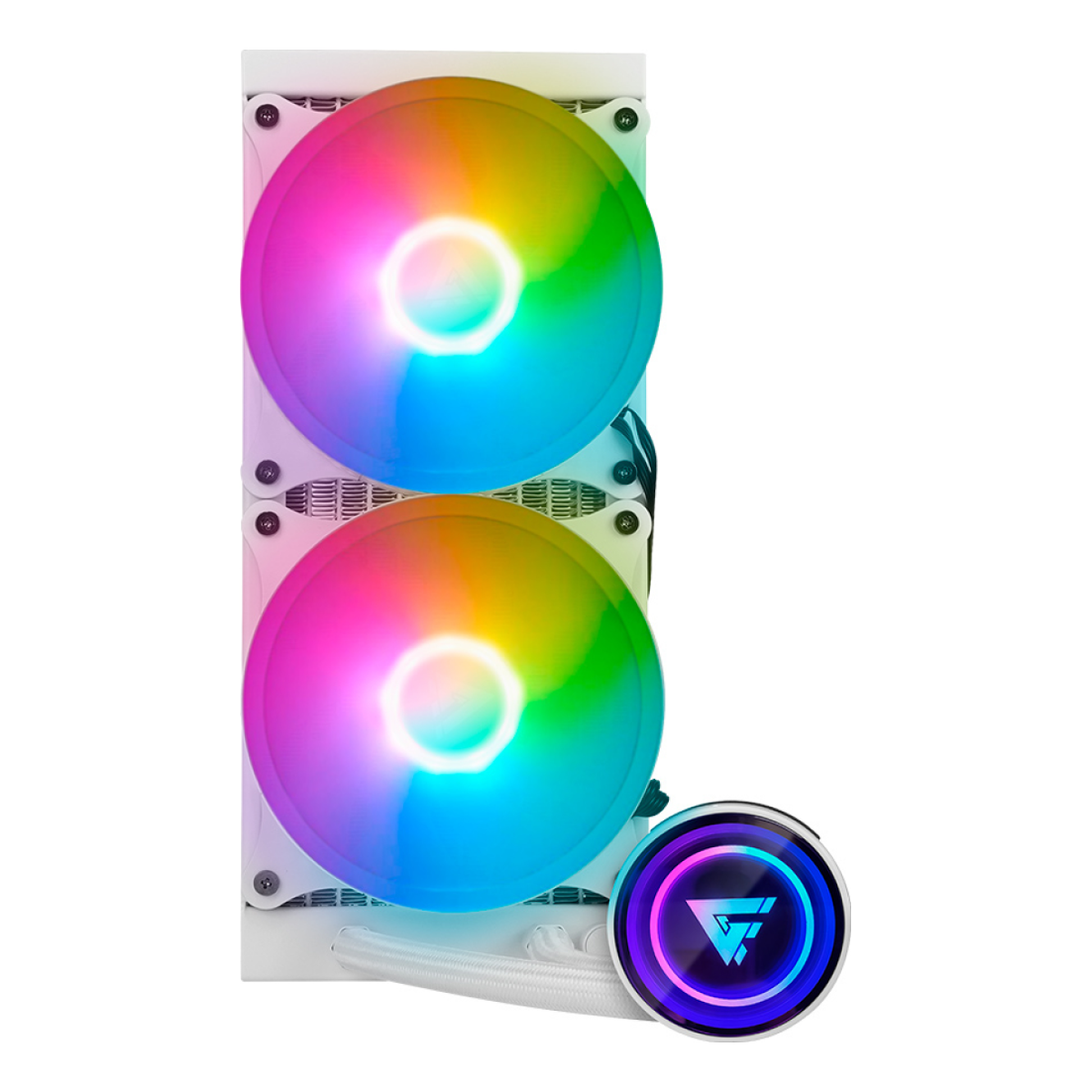 Liquido GAME FACTOR LQG601 240 mm RGB Tdp 250 W (LQG601-WH)