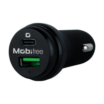 Cargador Mobifree Cargador de Coche USB y Tipo C