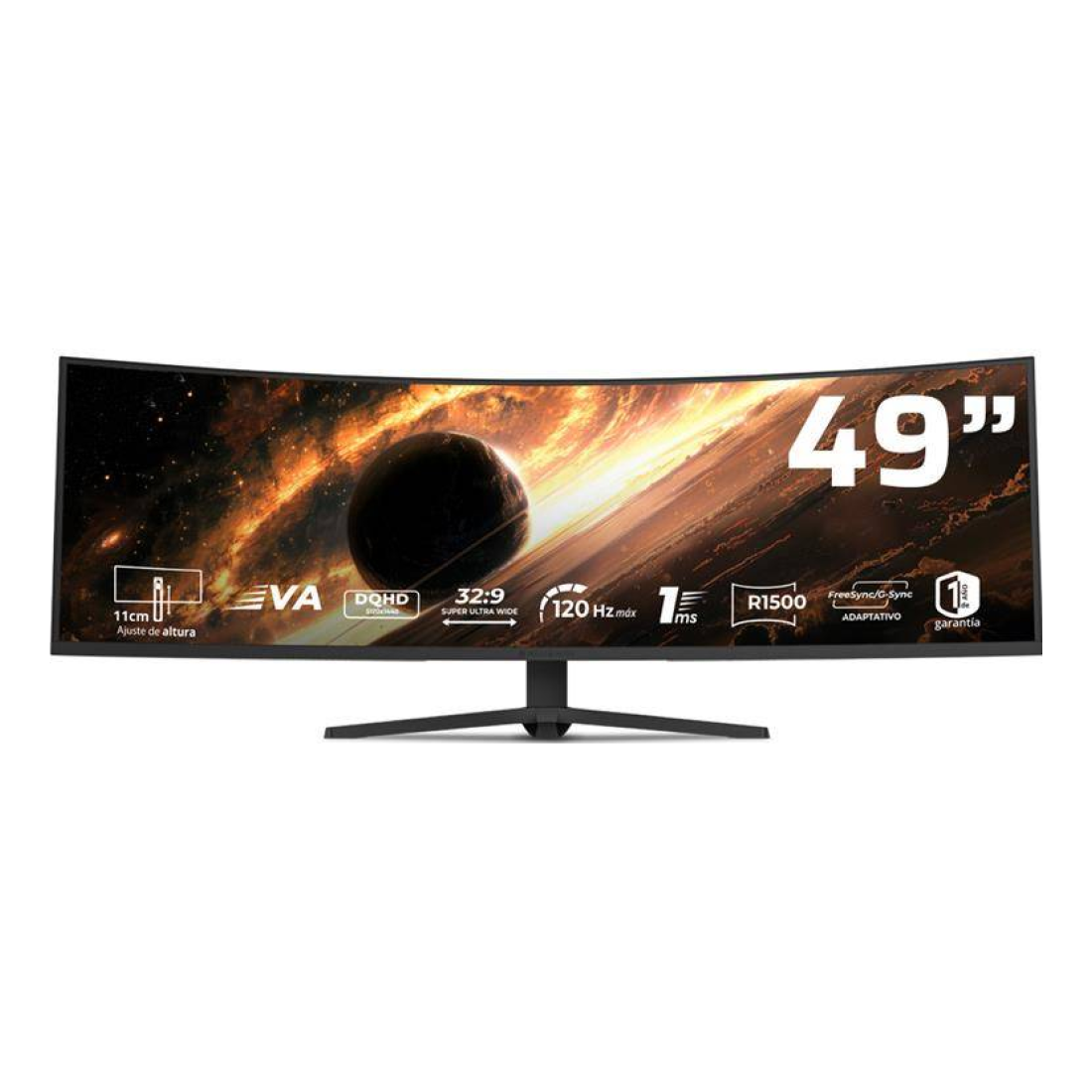 Monitores Gaming Balam Rush COSMOS TITAN MCT49X