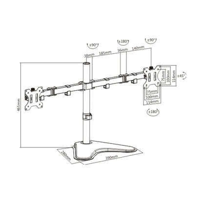 Soporte OVALTECH OVME-D1332