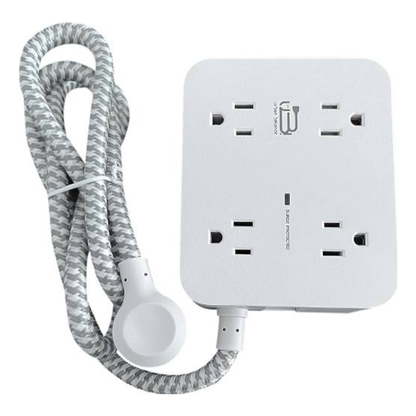 Regleta URBAN BALANCE HN8U5WC2 de 8 Tomas y 2 Puertos USB-A