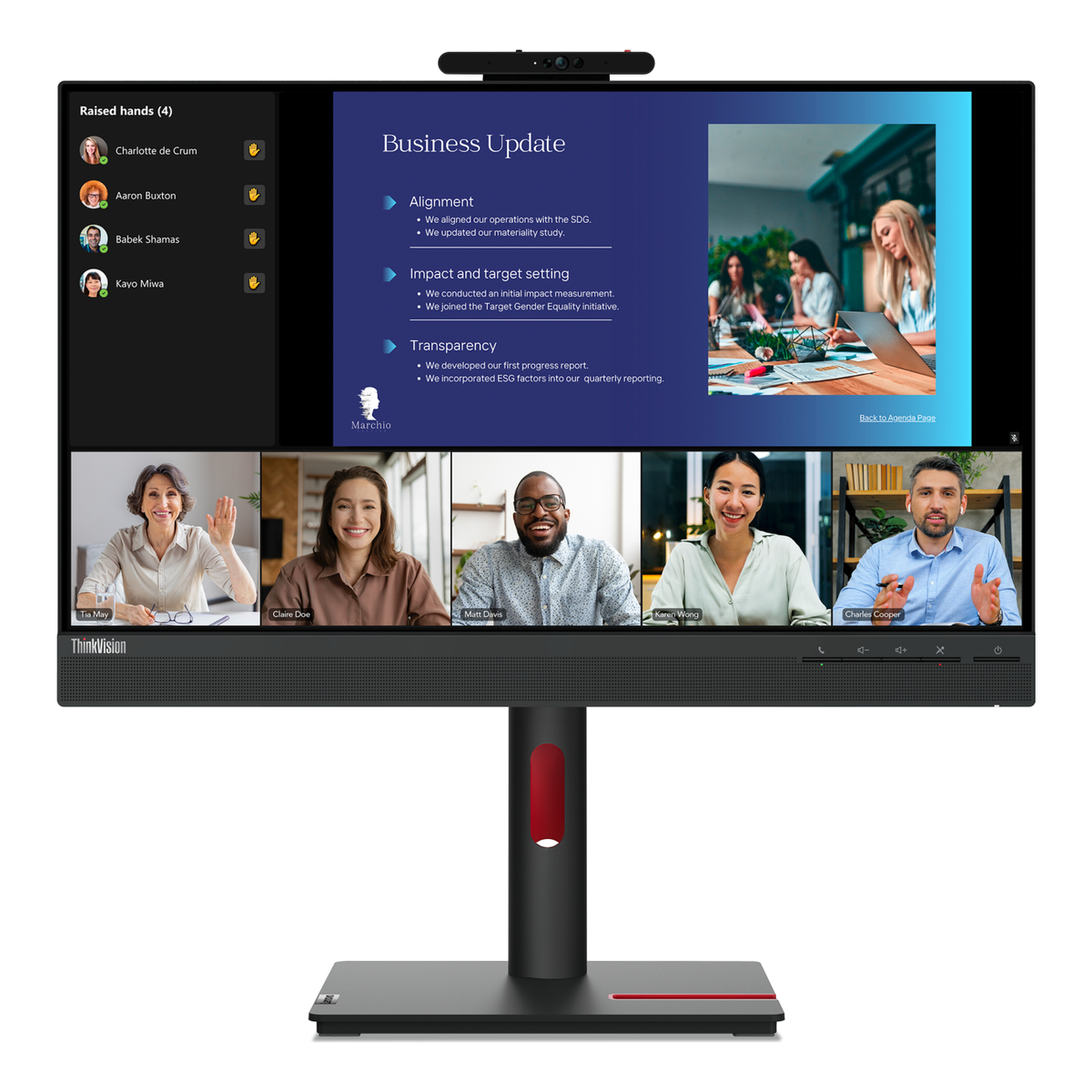Monitor LENOVO ThinkVision T24v-30 Monitor
