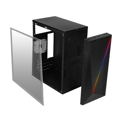 Gabinete ACTECK KIOTO GC460 RGB ESSENTIAL