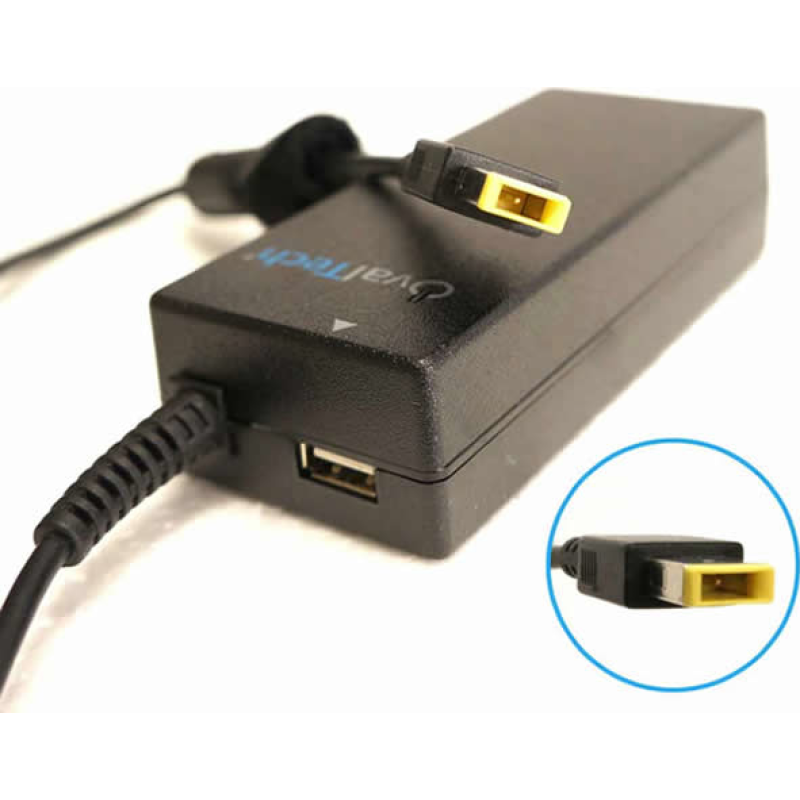 Adaptador para Computadora Portatil OVALTECH adaptador para Computadora Portatil 20V/3.25AH + USB