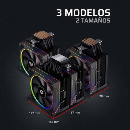 Enfriamiento y Ventilación Balam Rush HEX70