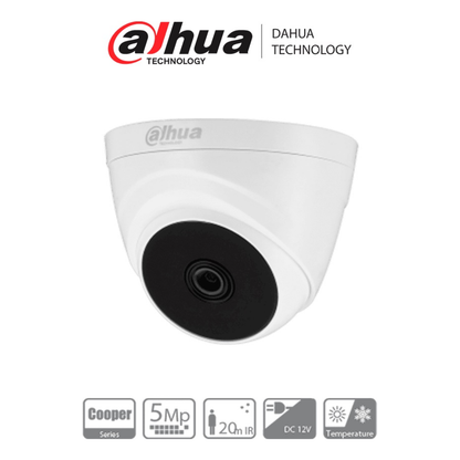 Cámara HDCVI Domo Dahua Technology DH-HAC-T1A51N-0280B-S2