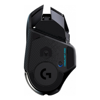 Mouse Gaming Logitech G502 inalámbrico 2.4 GHz óptico 16000 DPI 11 botones Negro (910-005566)