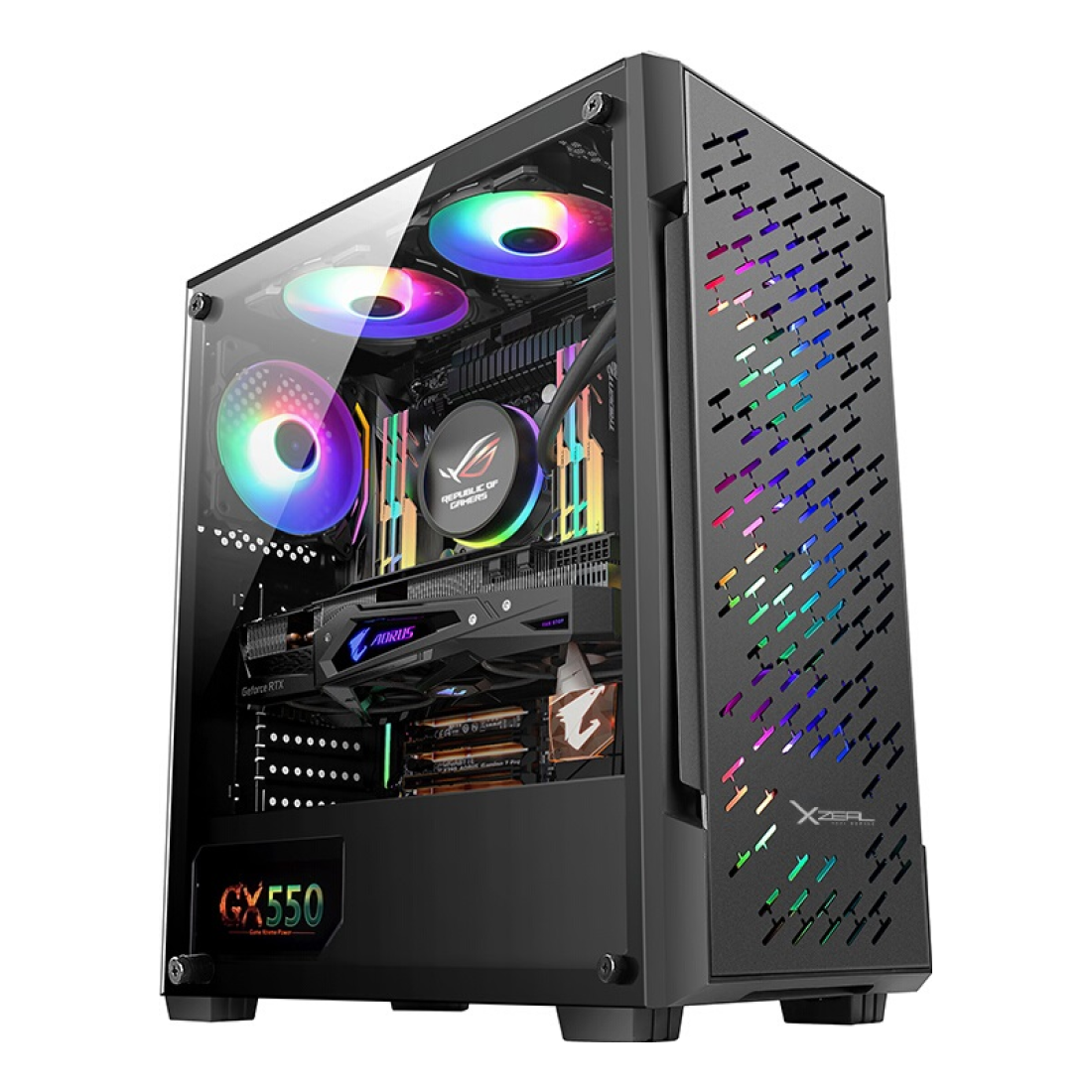 Gabinete Gamer  Xzeal XZCGB07B