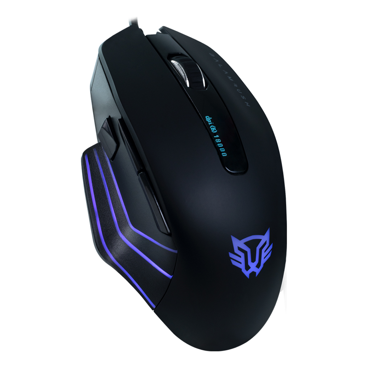Mouse Gaming Balam Rush Hunter USB 18000 DPI 6 botones (BR-931403)