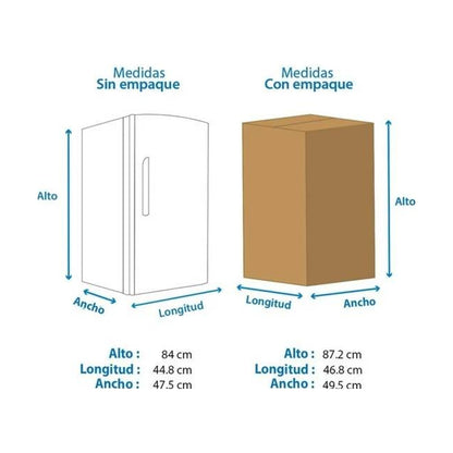 Refrigerador Hisense Frigobar 3.3 Pies Cúbicos 1 Cajón 1 Puerta (RR33D6AGX1)