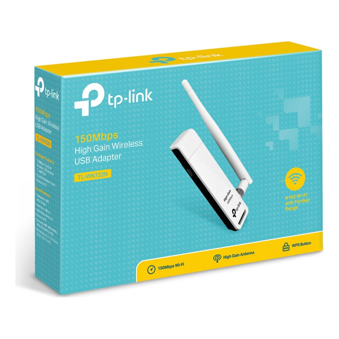 Adaptador USB TP-LINK TL-WN722N