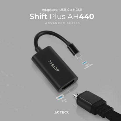 Adaptador USB-C a HDMI ACTECK AH440