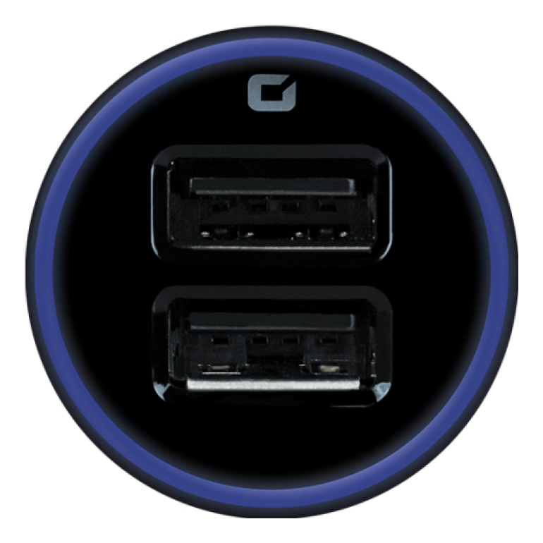 Cargador Mobifree Cargador de Coche 2 puertos USB