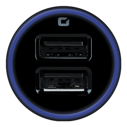 Cargador Mobifree Cargador de Coche 2 puertos USB