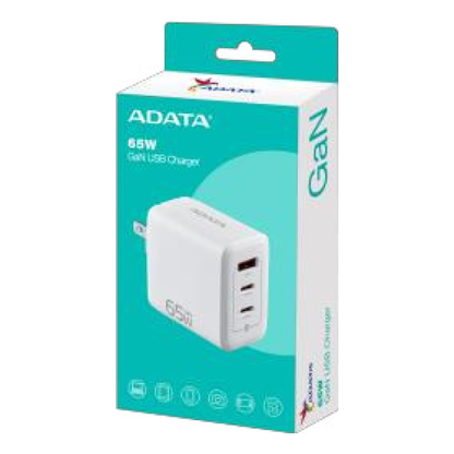 Cargador de pared ADATA CHARGERU-0653-QCPDWH