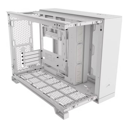 Gabinete para PC Corsair 2500X Micro-ATX Panel de Vidrio Templado Blanco (CC-9011266-WW)