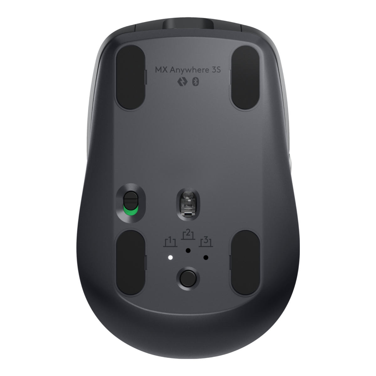Mouse Logitech 910-006932 Bluetooth/2.4 GHz láser 8000 DPI 6 botones Grafito
