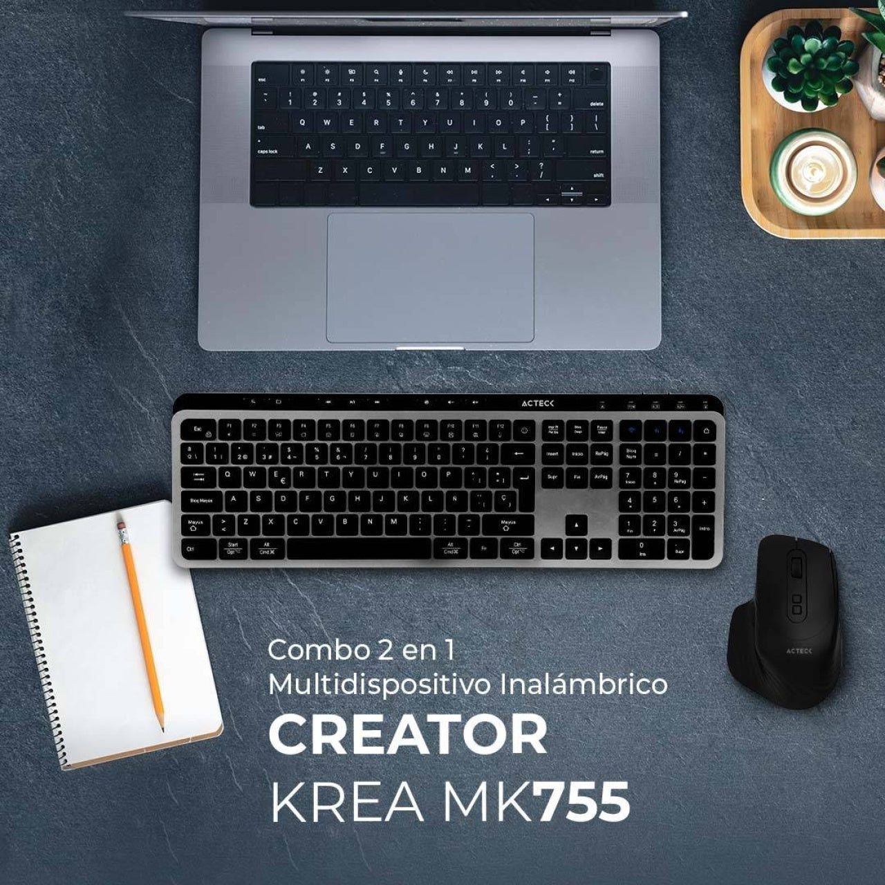 Kits para Teclado Y Mouse ACTECK MK755