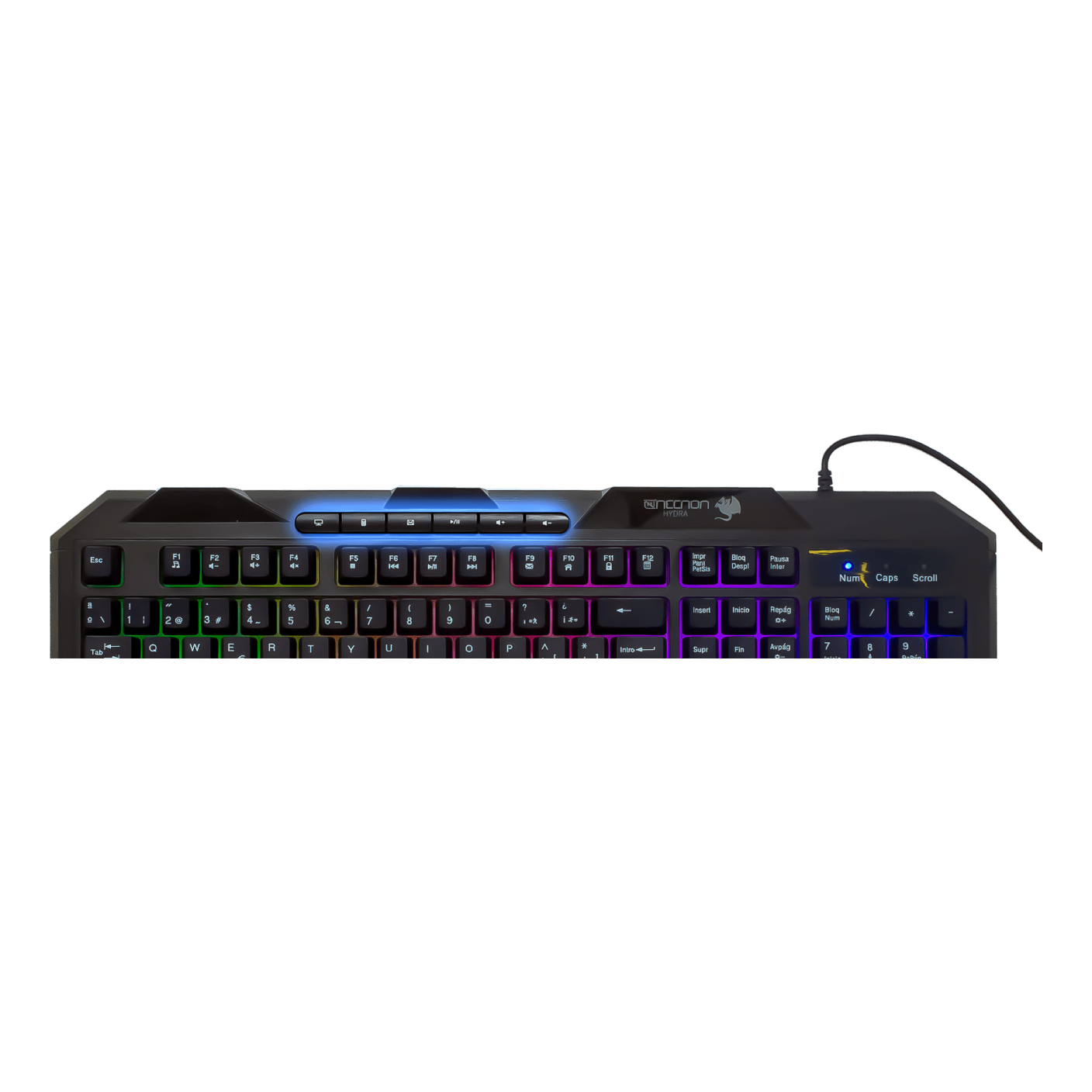 Teclado Gaming Alámbrico NECNON NGK-HYDRA