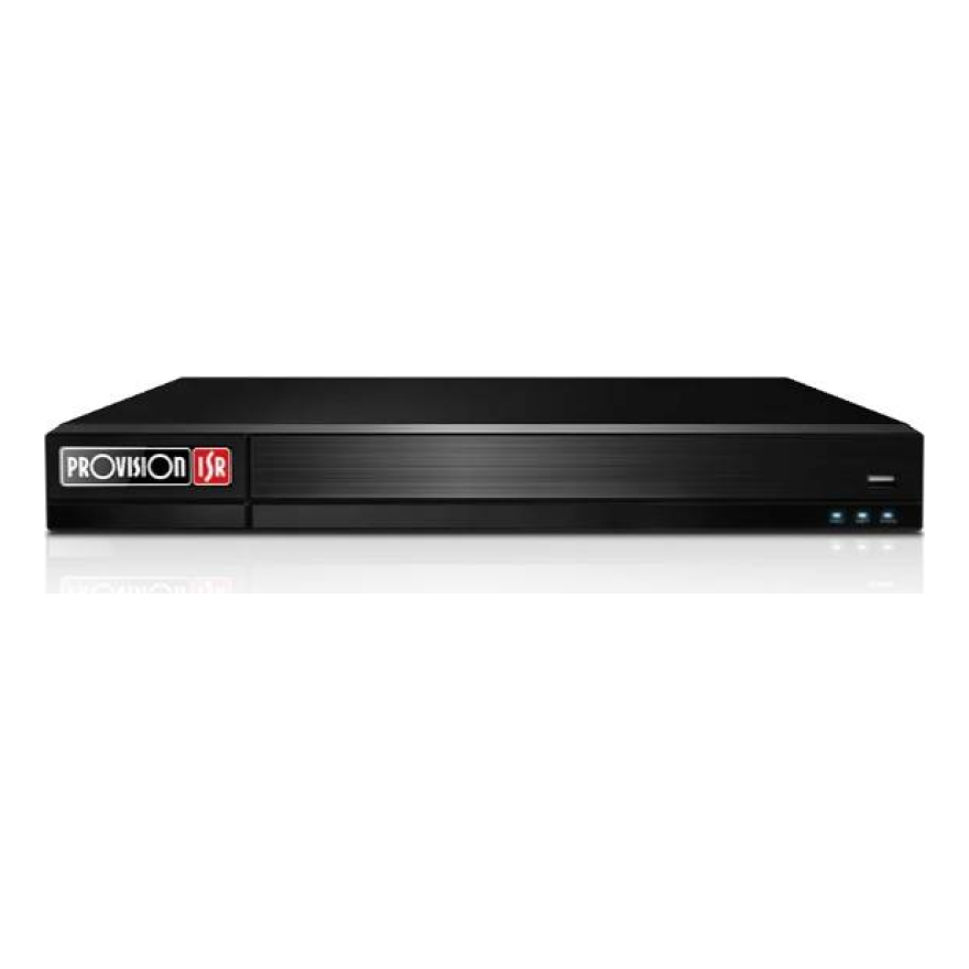 Grabadores Digitales NVR PROVISION-ISR NVR12-16400PFAN(1U)