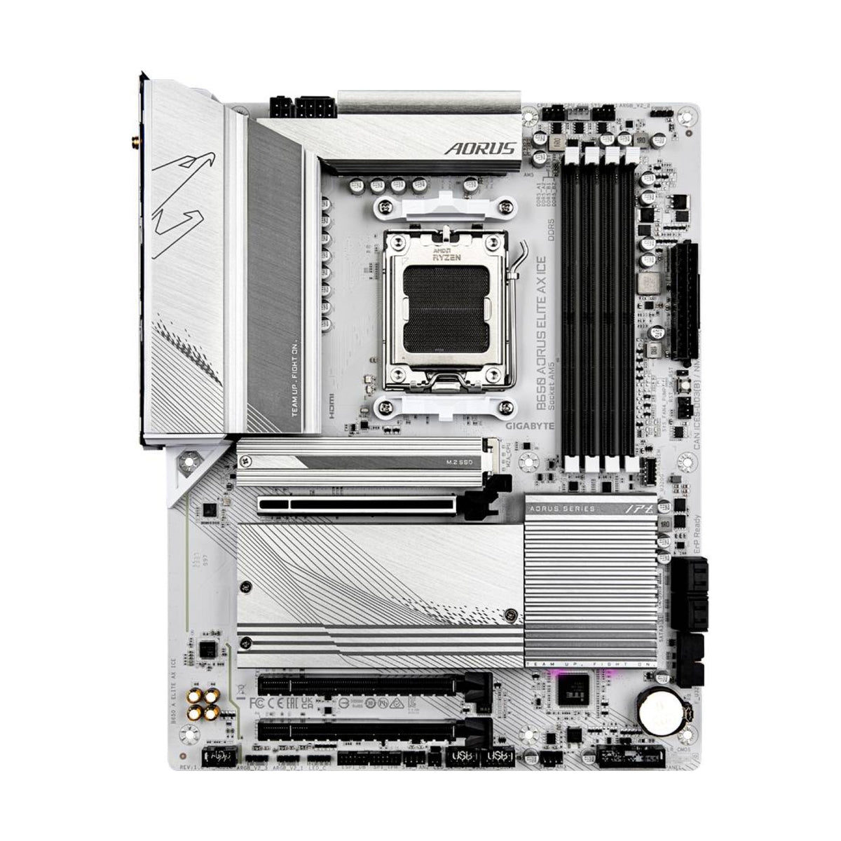Motherboard Gaming Gigabyte B650 AORUS ELITE AX ICE Socket AM5 ATX