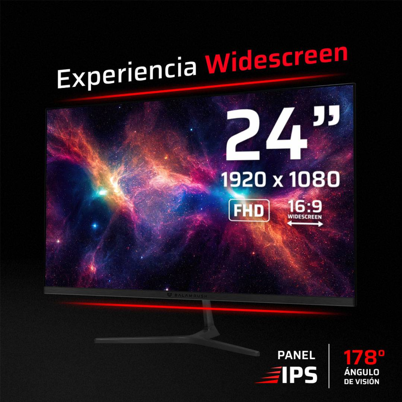 Monitores Gaming Balam Rush MNG24Y